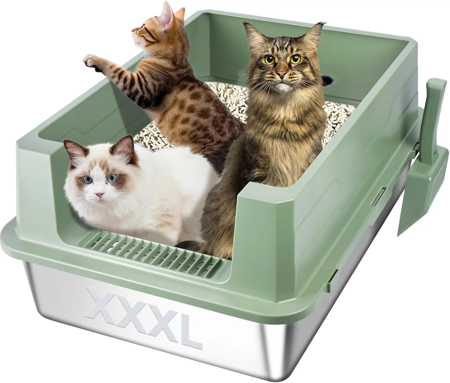 Homegroove XXXL Stainless Steel Litter Box